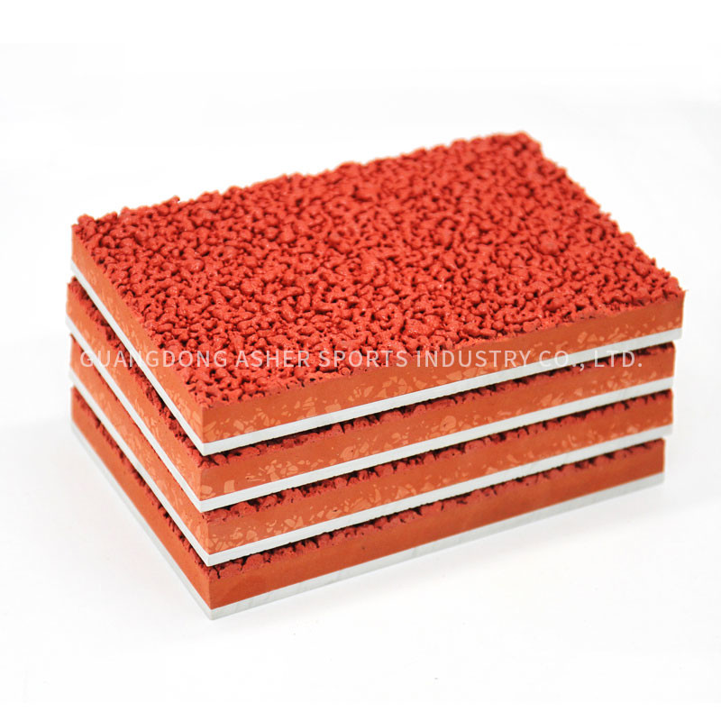 Professional Hybrid Plastic Running Track 13mm Thick PU And EPDM ...