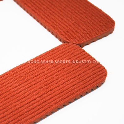 Fireproof Prefabricated Running Track Synthetic Athletics Use Tartan Type