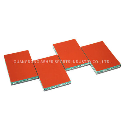 Smooth surface SPU Flooring Material 3mm Thickness Tennis Court Use