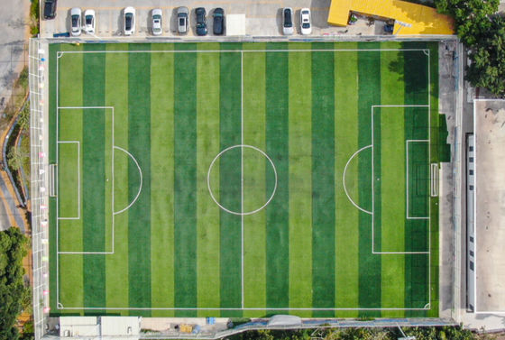 Excellent Weather Resistance Artificial Grass 50mm Pile Height High Flexibility