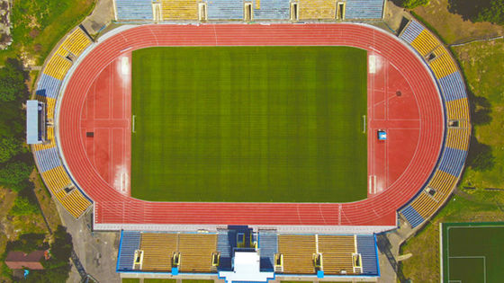 UV Resistant Tartan Running Track High Durability Resistance To Damage