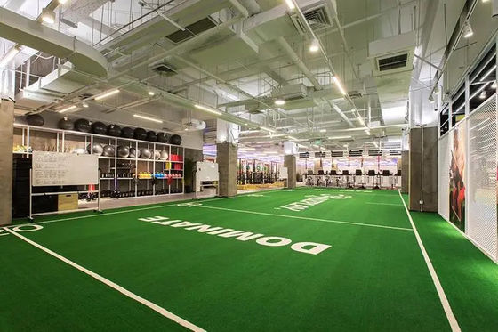 Visible Court Lines Latin America Commercial Sports Artificial Turf For Regular Maintenance