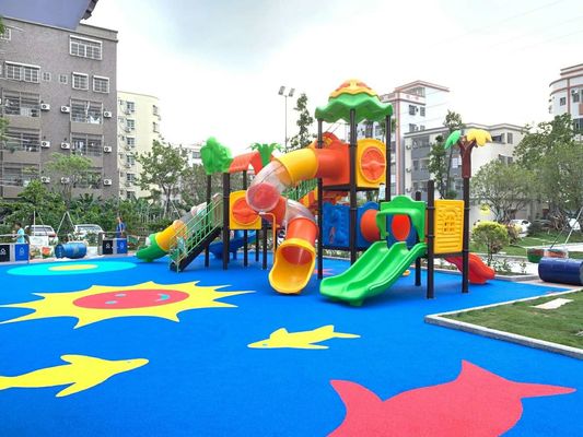 Custom EPDM Rubber Running Track All Weather / Lower Cost Easy Installation Excellent Shock Absorption Many Colors Available