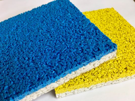Customizable All Weather EPDM Rubber Running Track With Excellent Slip Resistance And UV Resistance
