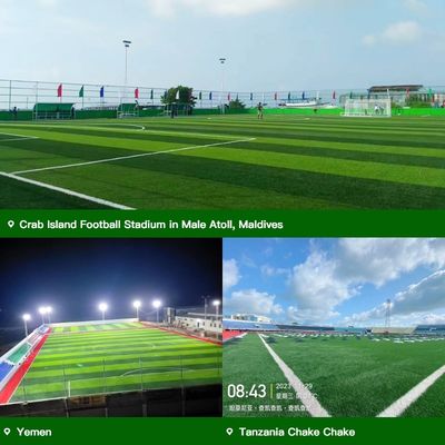 FIFA Quality Artificial Turf Anti-Slip Wear Resistant Low Friction Artificial Grass Waterproof Hot Selling Synthetic Turf Provider OEM By Factory