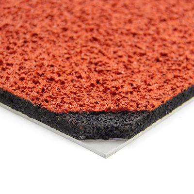 IAAF Approved Durable Weather Resistant 13-25 mm Breathable Rubber Running Track for Club and Training Athletic Fields