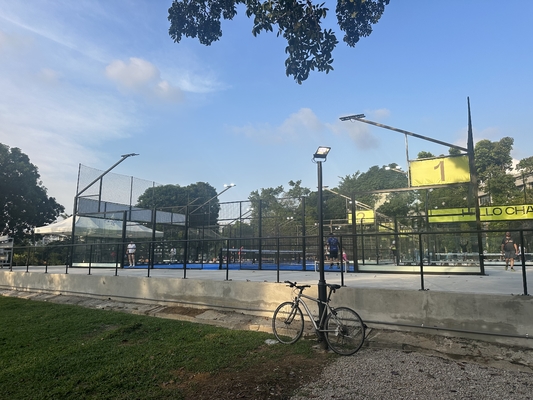 Factory Price Directly High Quality Indoor Outdoor Panoramic Padel Court Padel Club Using Padel Tennis Court