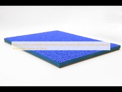 Njia ya Mbio ya Plastiki Kamili Bora kwa Viwanja Njia ya Riadha ya Bandia Imara kwa Taasisi za Elimu