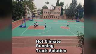 Prefab Running Track for Hot Humid Climates ASEAN