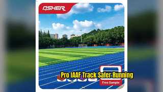 Pro IAAF Running Track High Shock Absorption Surface