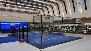Complete Indoor Padel Court Installation Project In Hong Kong