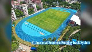Professional Full PU Running Track System for Stadiums