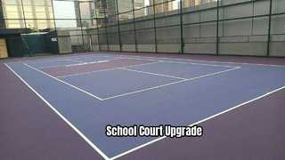 Durable Acrylic Court Flooring For Schools
